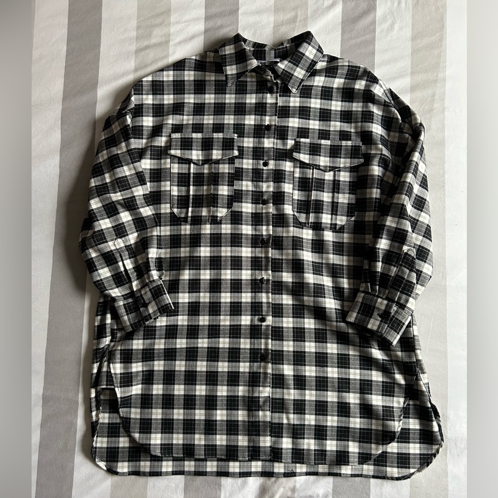 Zara oversized shirt